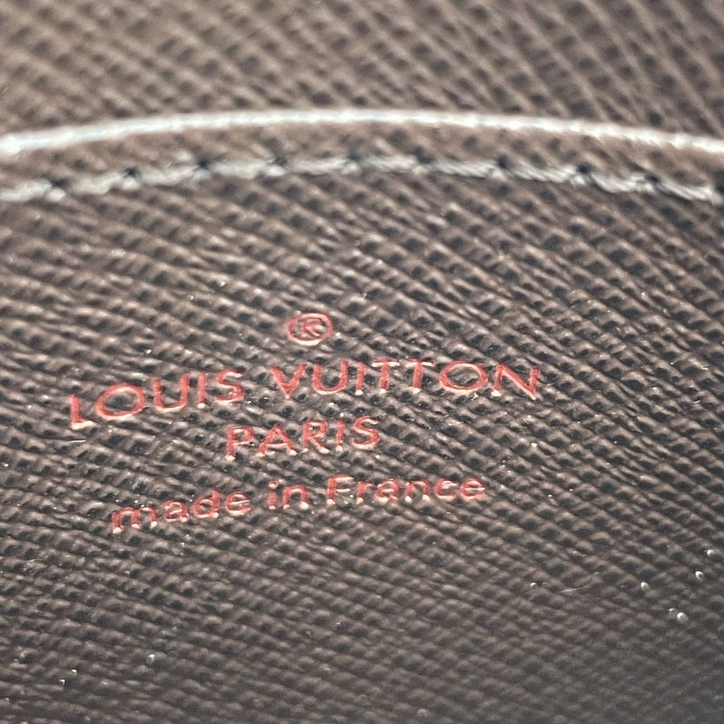 SOLD! Louis Vuitton Damier Ebene Zippy Wallet