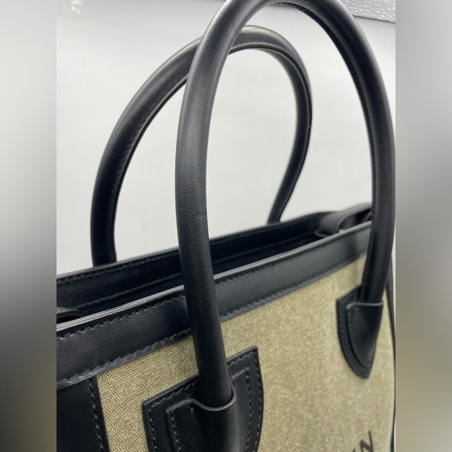 RESERVED! Balmain Canvas Two Way Bag