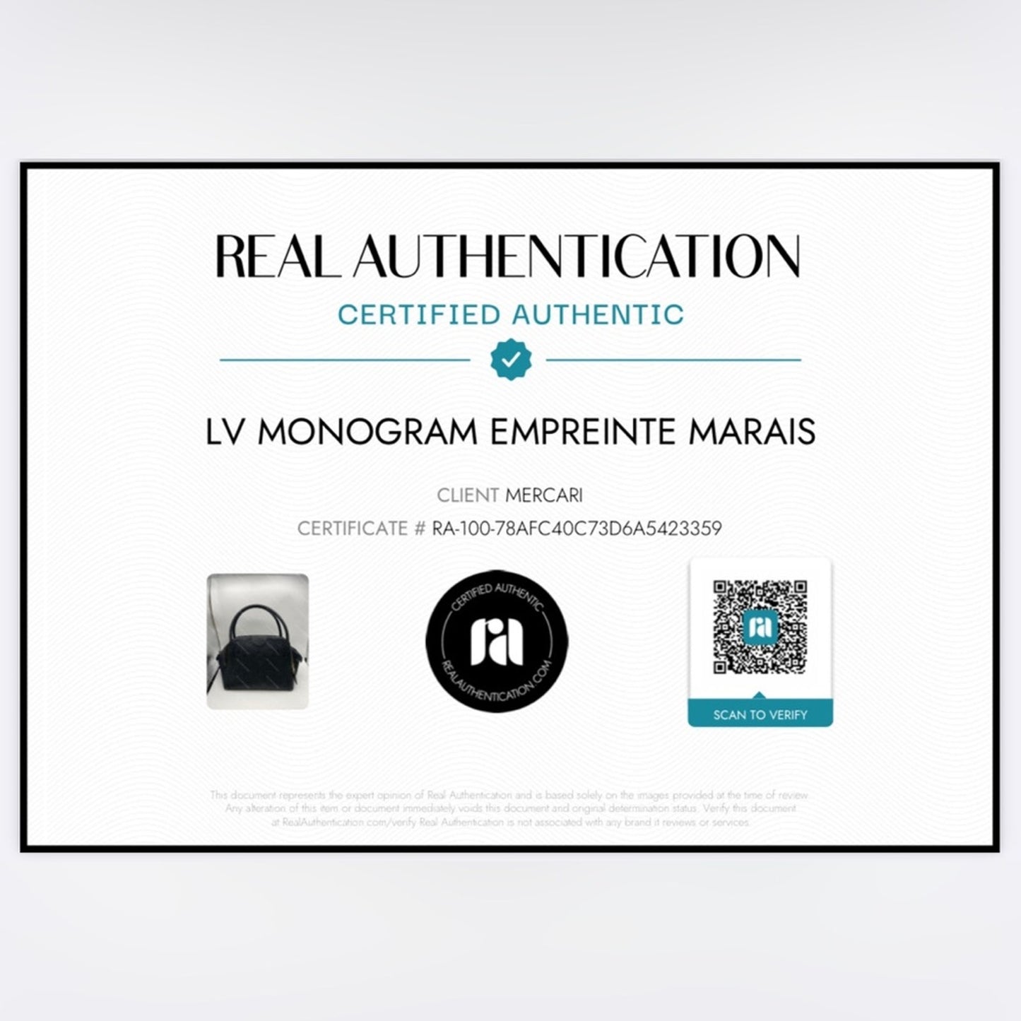 Louis Vuitton Empreinte Marais Bag