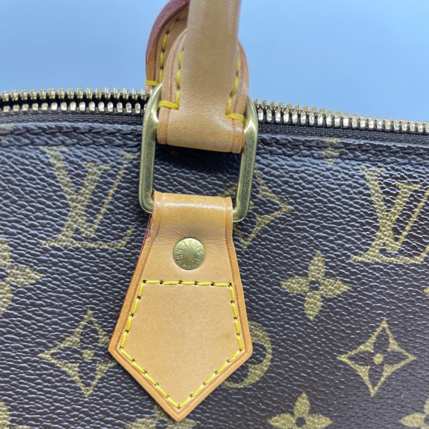 SOLD! Louis Vuitton Alma Monogram with LV Strap