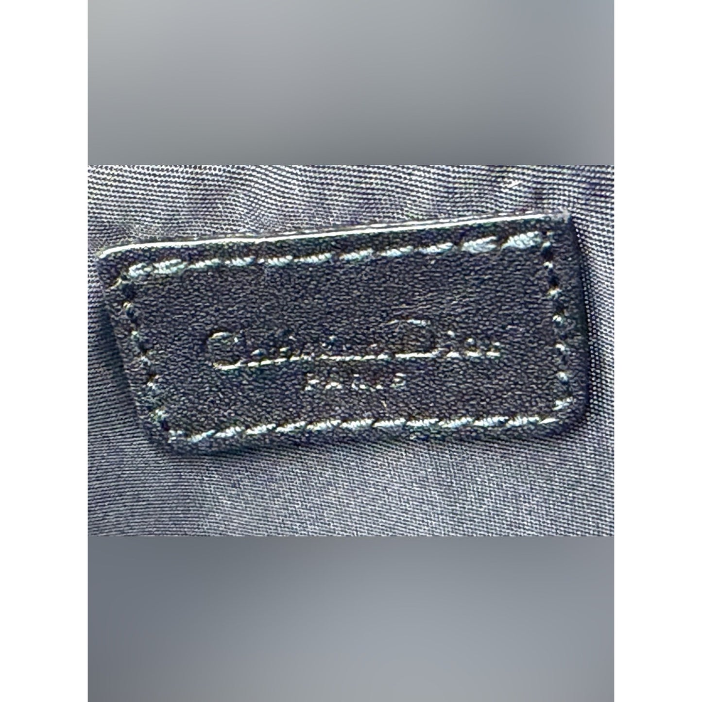 Christian Dior Saddle Pochette Bag