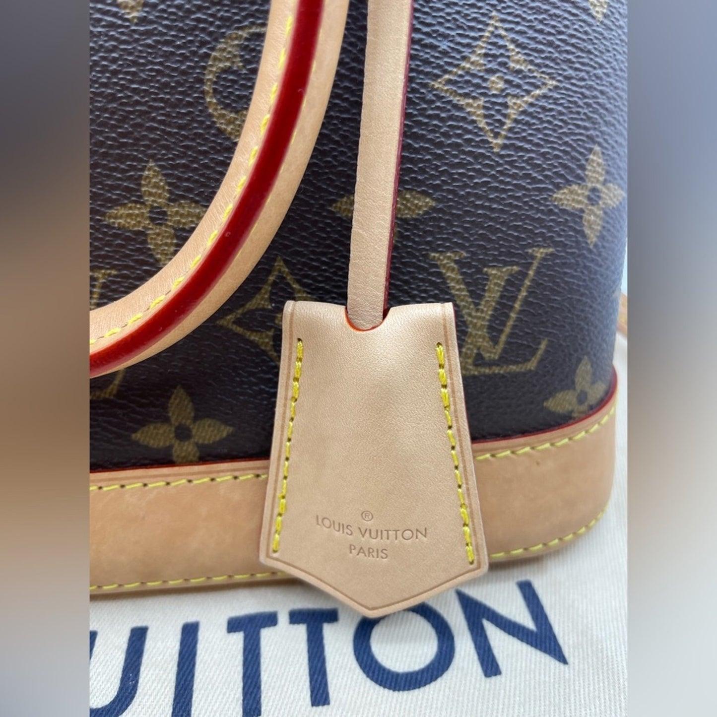 SOLD! Louis Vuitton Monogram Alma BB Bag