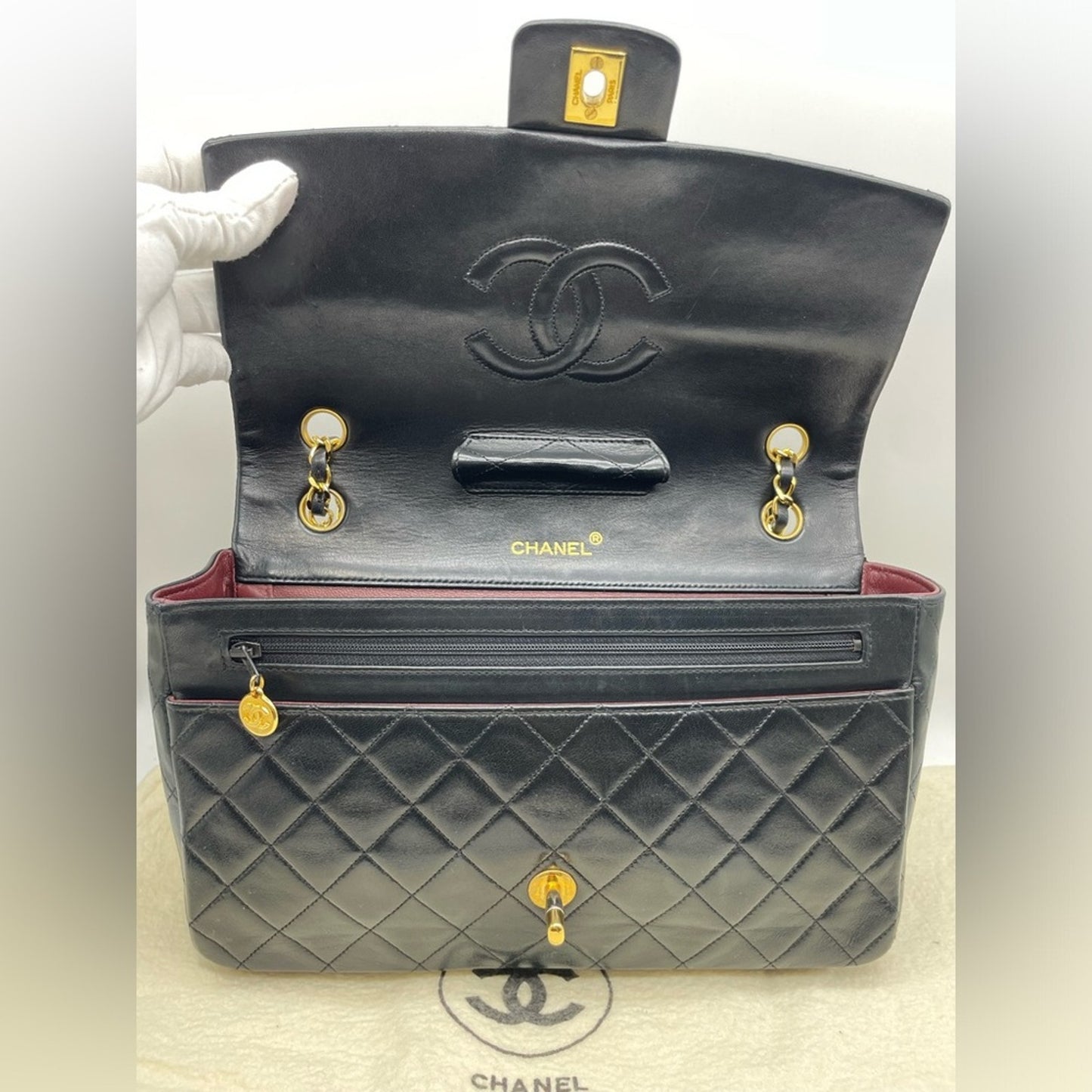 SOLD! Chanel Flap Handbag