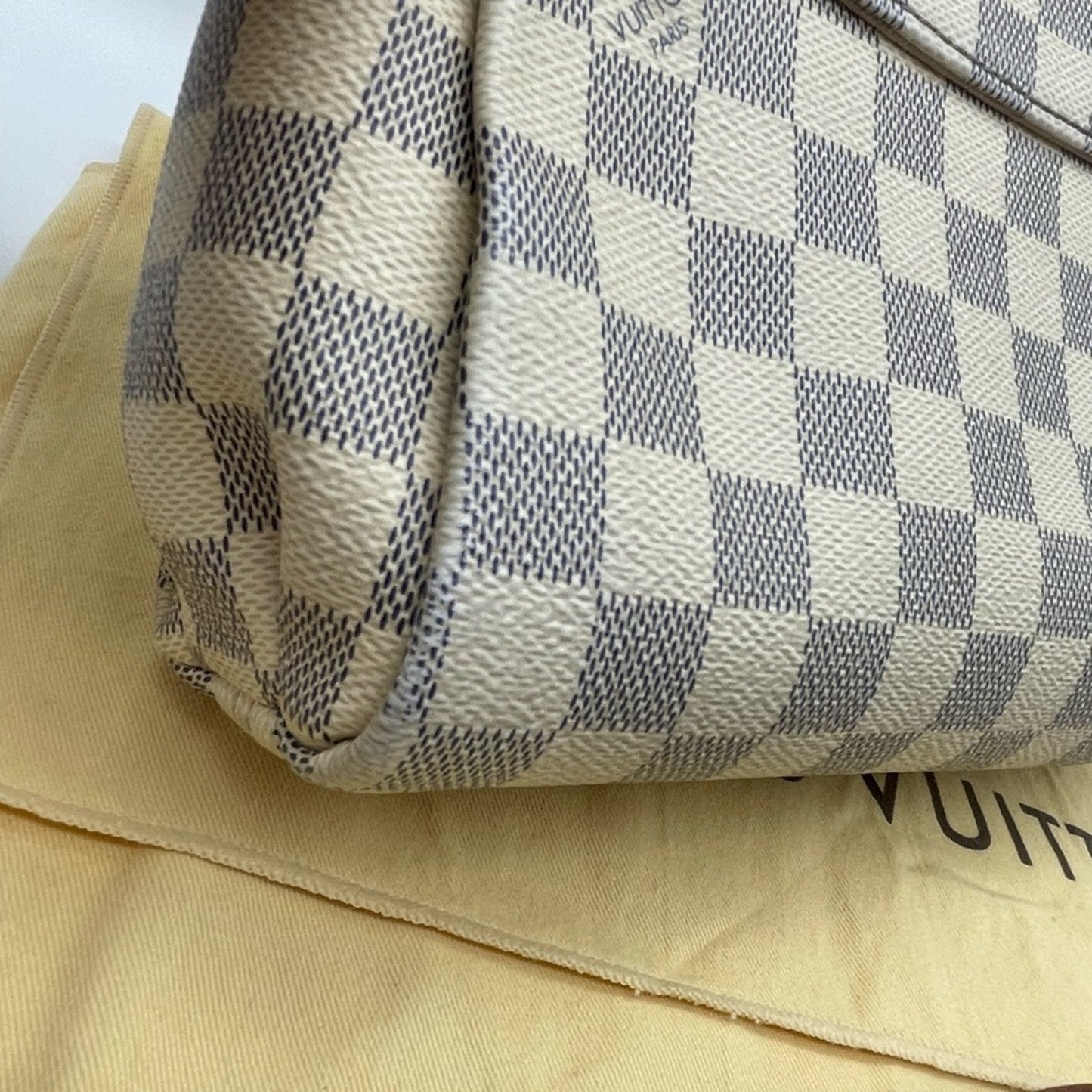 Louis Vuitton Damier Azur Croisette Two Way Bag