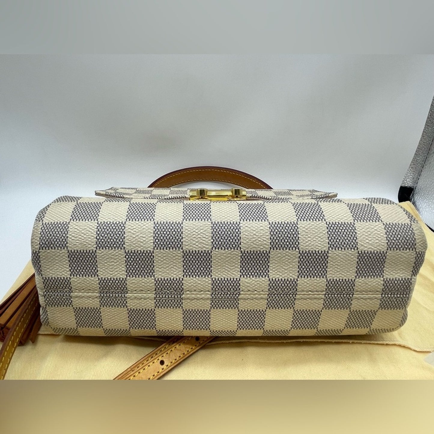 Louis Vuitton Damier Azur Croisette Two Way Bag