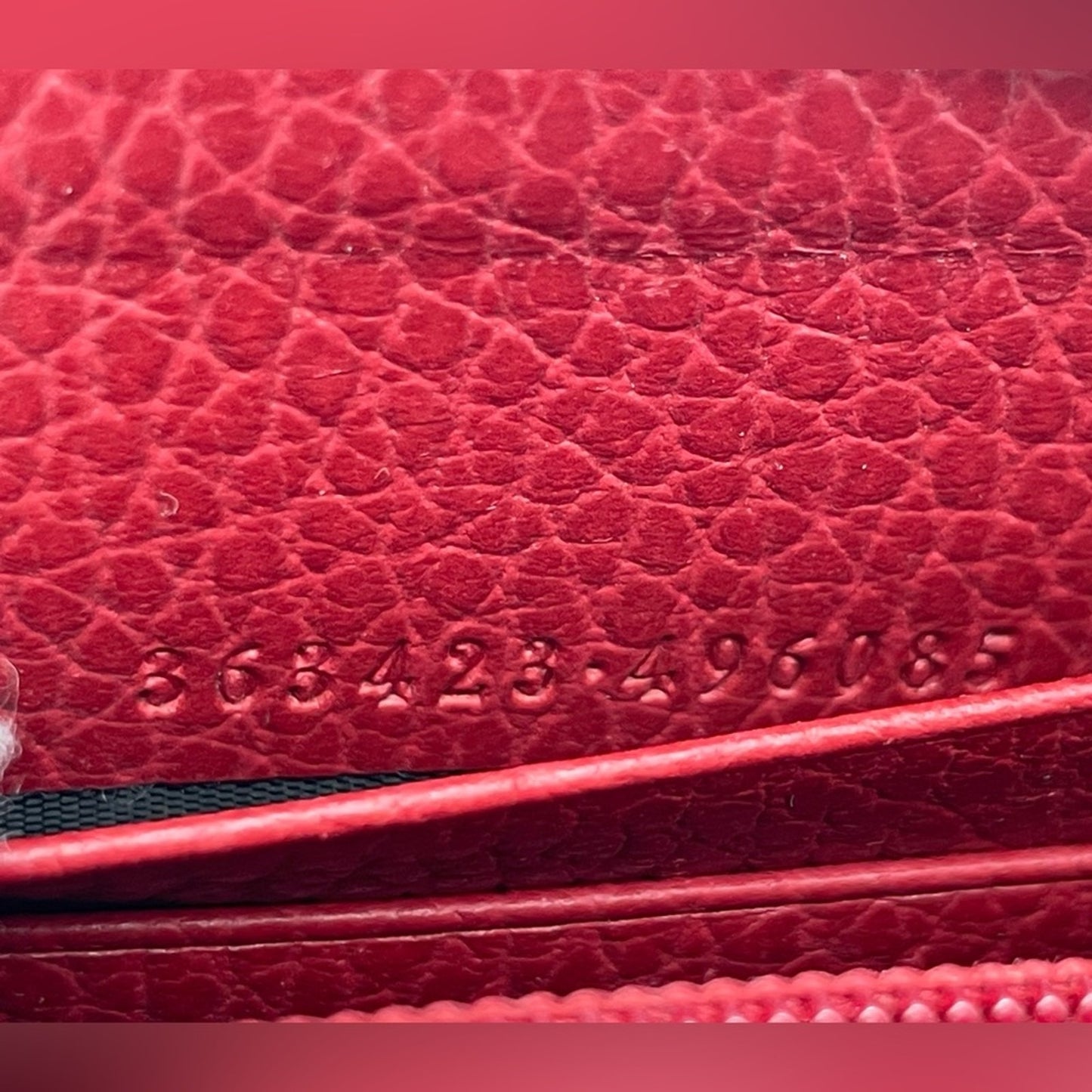 SOLD! Gucci Canvas Long Zippy Wallet
