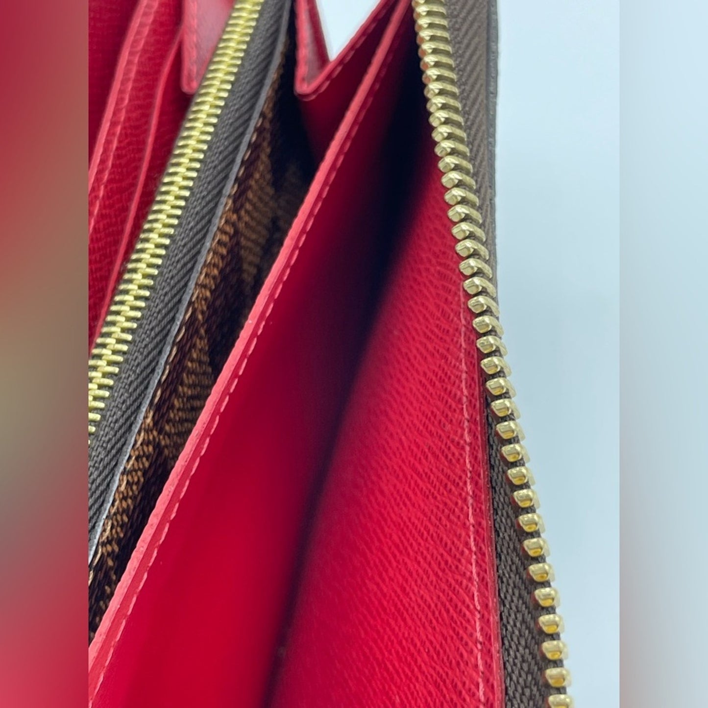 Louis Vuitton Damier Clemence Long Wallet