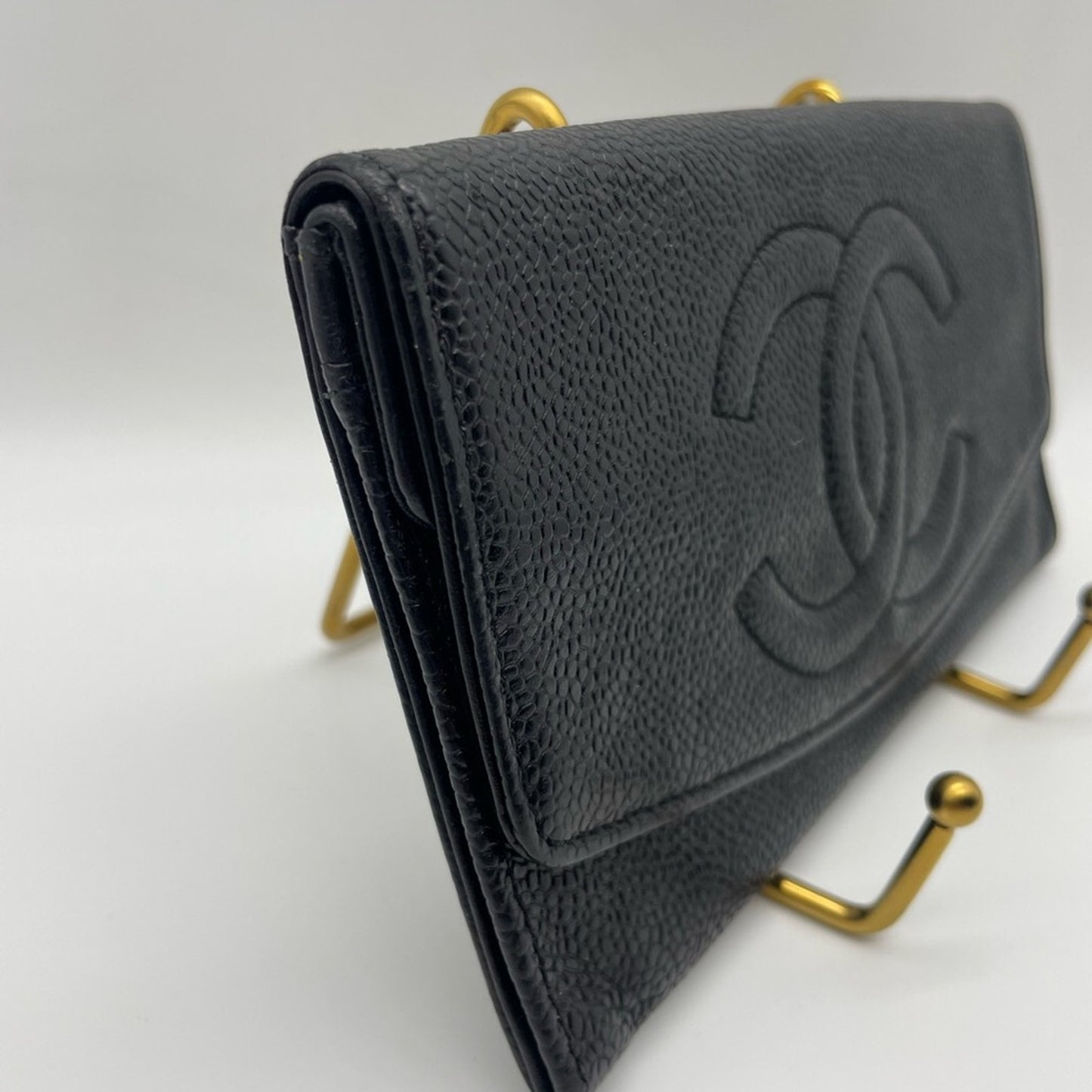 Chanel Caviar Long Wallet