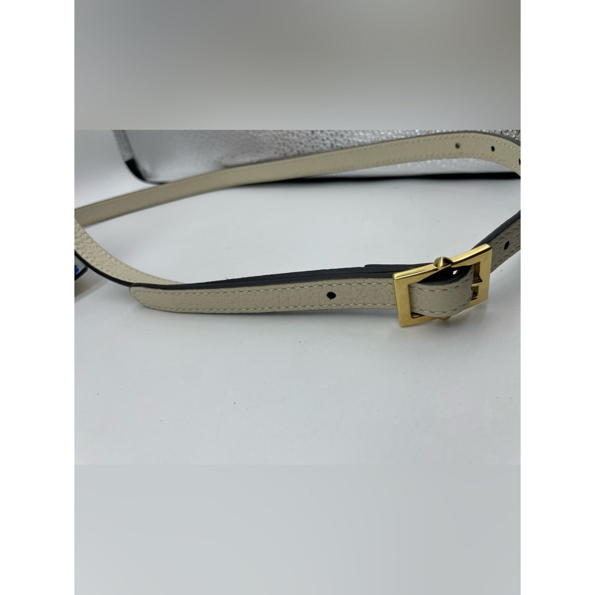 Gucci PVC Leather Flora Crossbody Bag
