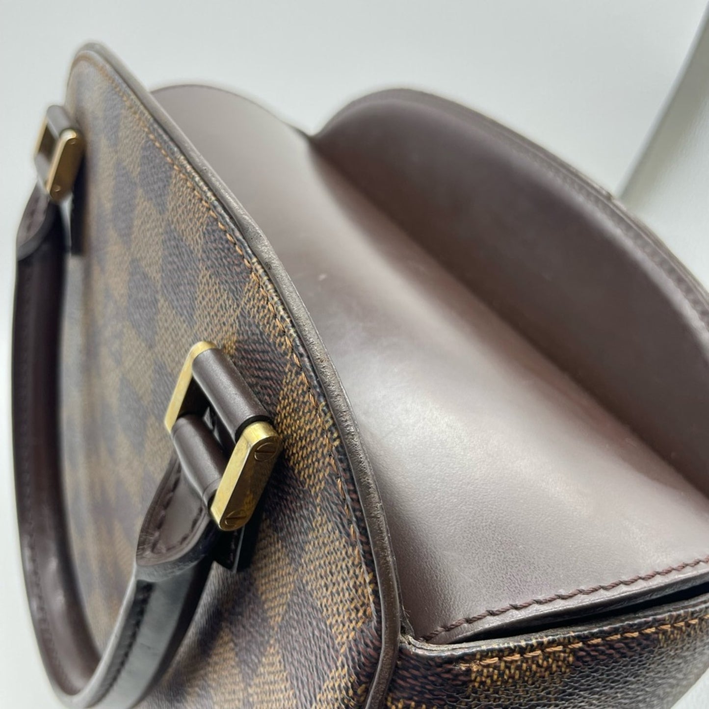 SOLD! Louis Vuitton Damier Saria Handbag