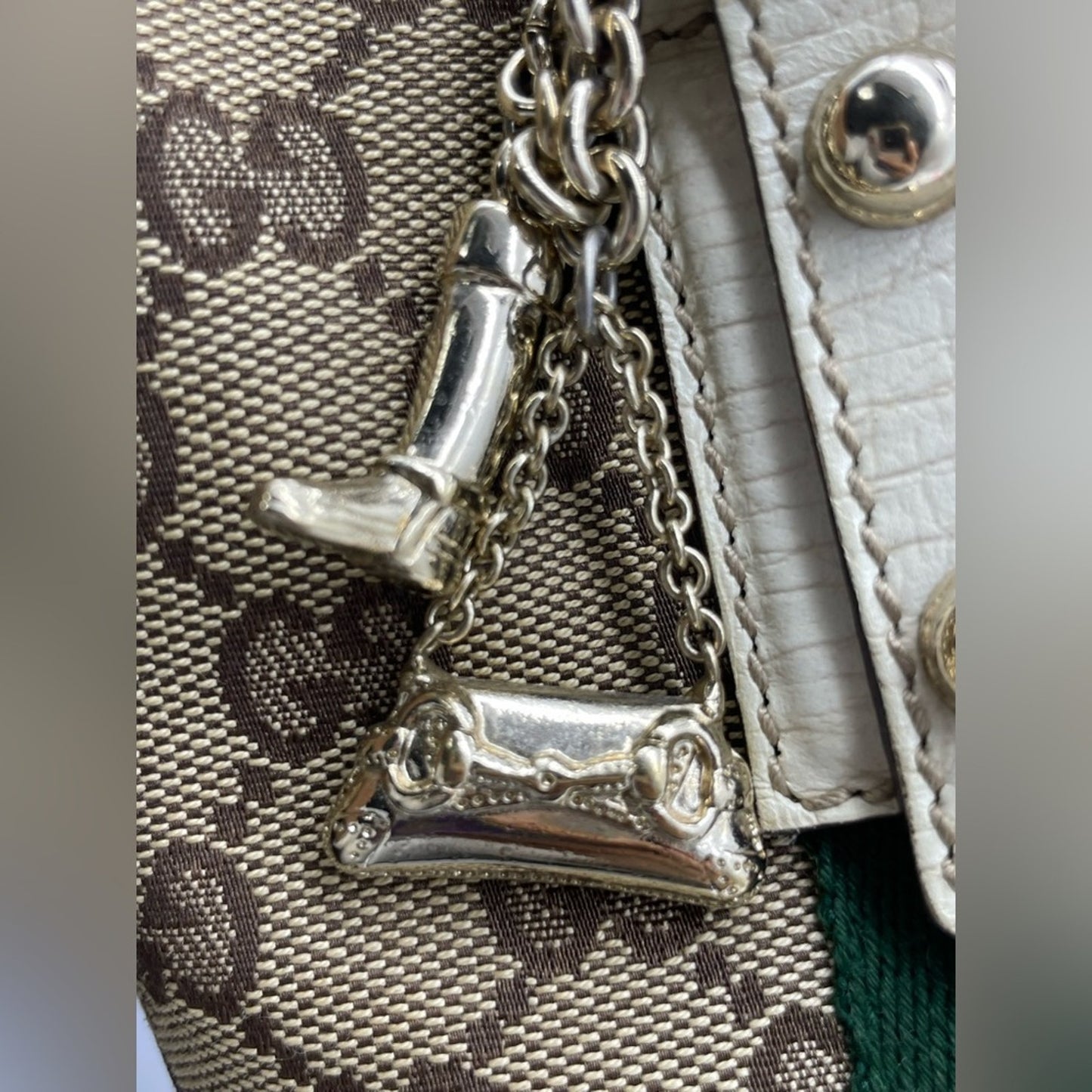 Gucci Sherryline Canvas Bucket Bag