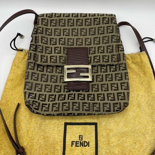 SOLD! Fendi Zucchino Crossbody Bag