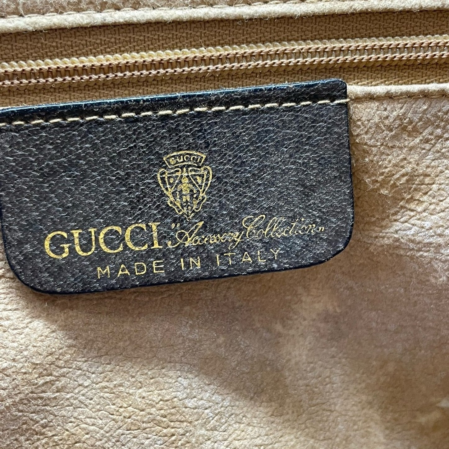 SOLD! Gucci Sherryline PVC Leather Two Way Bag