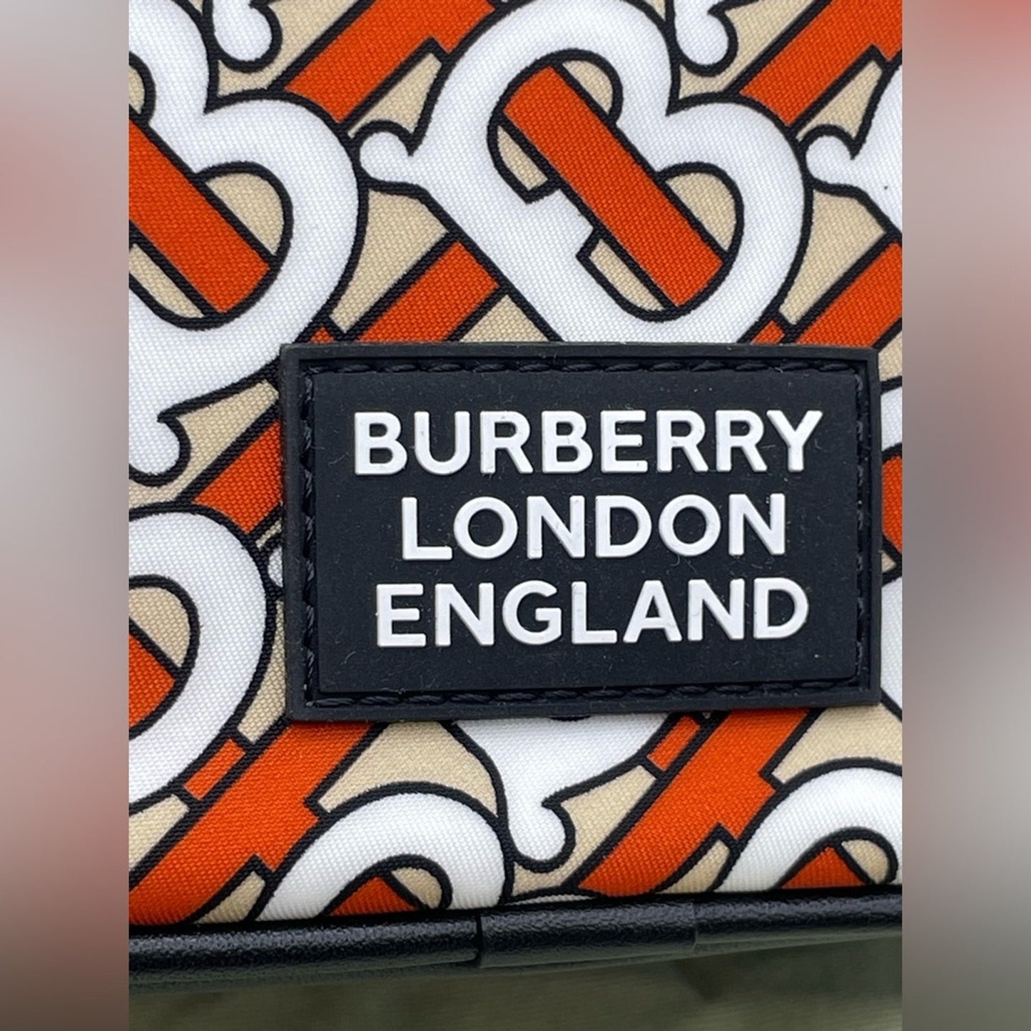 Burberry Camera Print Sling/Crossbody Bag