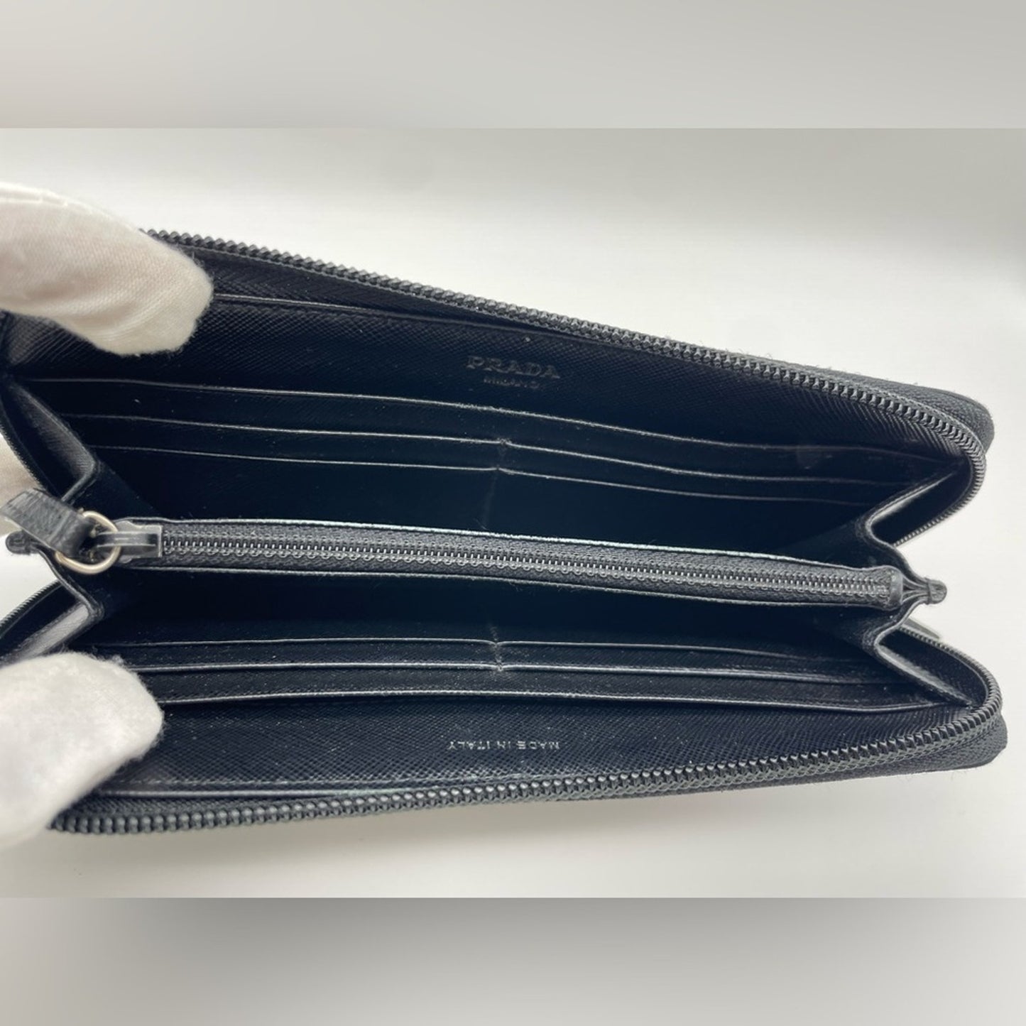 SOLD! Prada Nylon Long Zippy Wallet