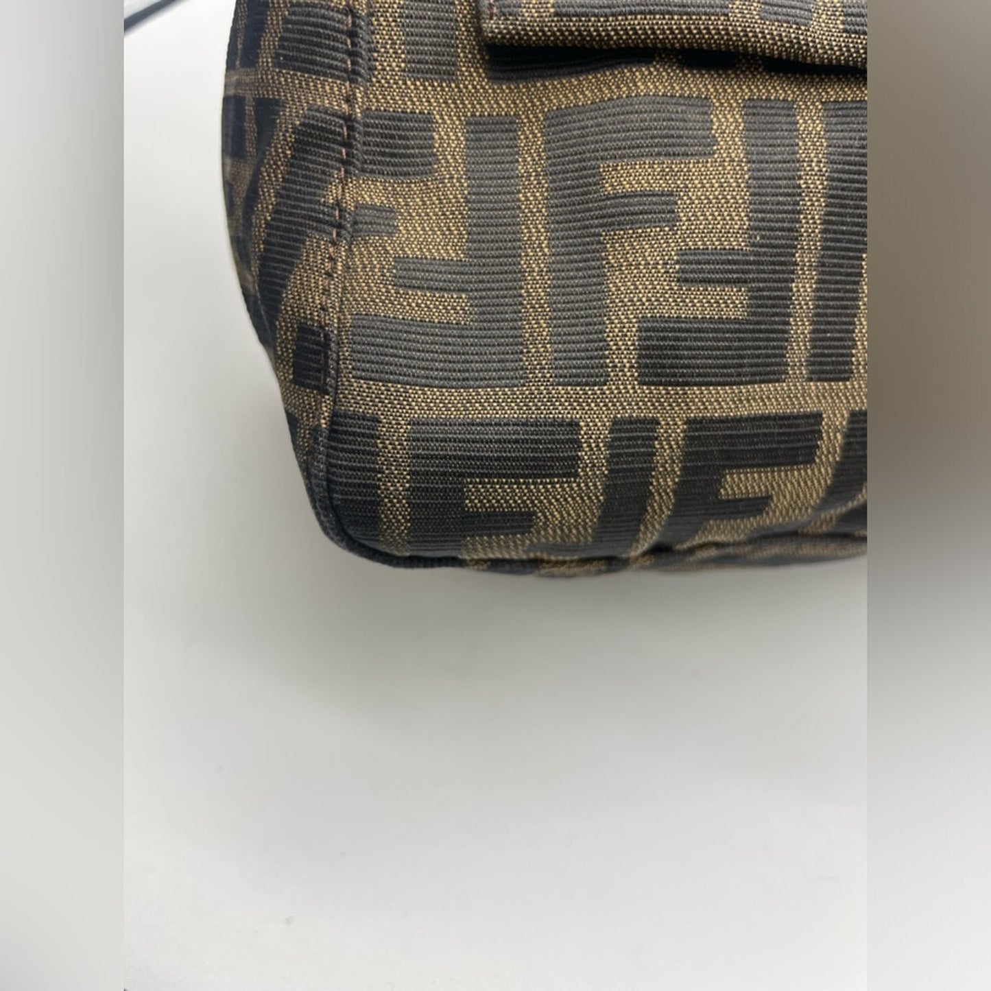 SOLD! Fendi Zucca Baguette Bag