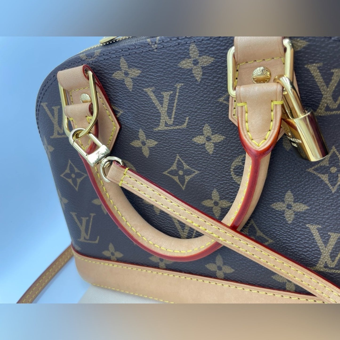SOLD! Louis Vuitton Monogram Alma BB Bag