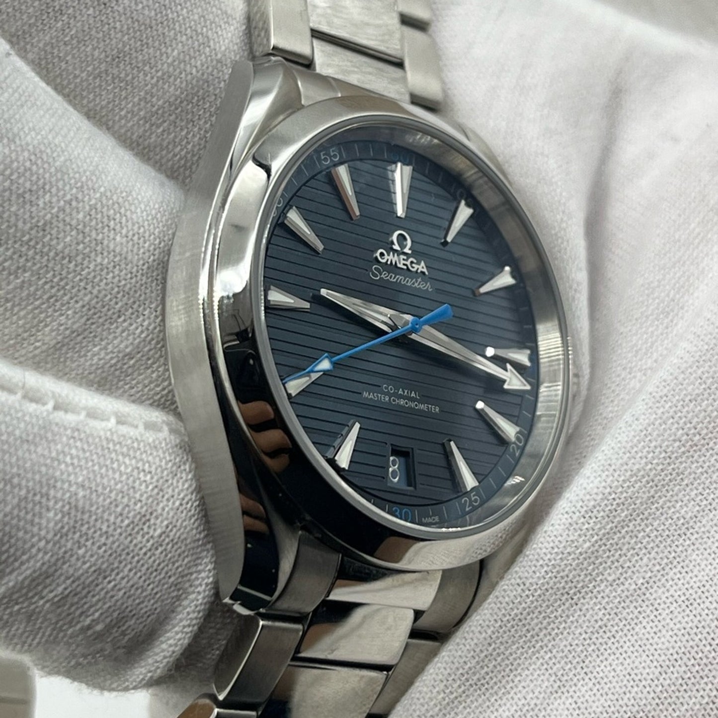 SOLD! Omega Seamaster Aqua Terra Co-Axial Master Chronometer Watch