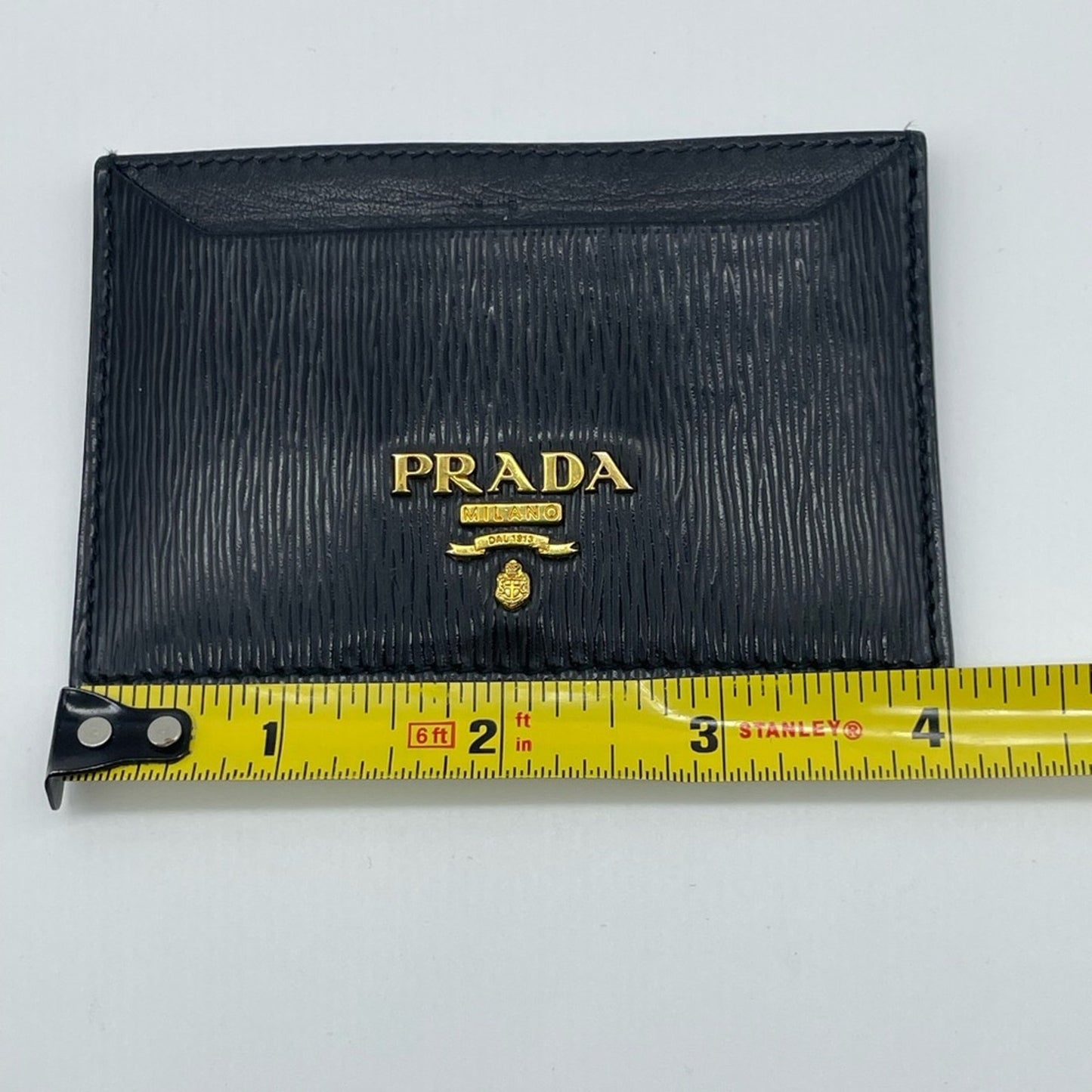 Prada Leather Card Case Wallet