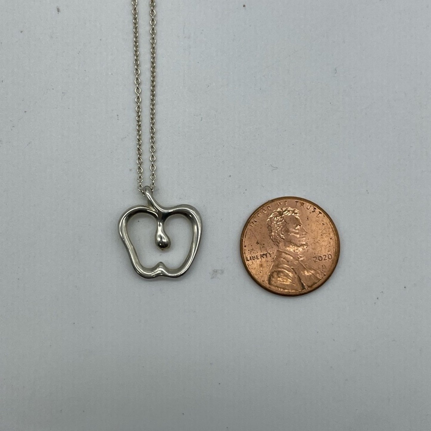 Preloved Tiffany and Co Apple Silver 925 Necklace