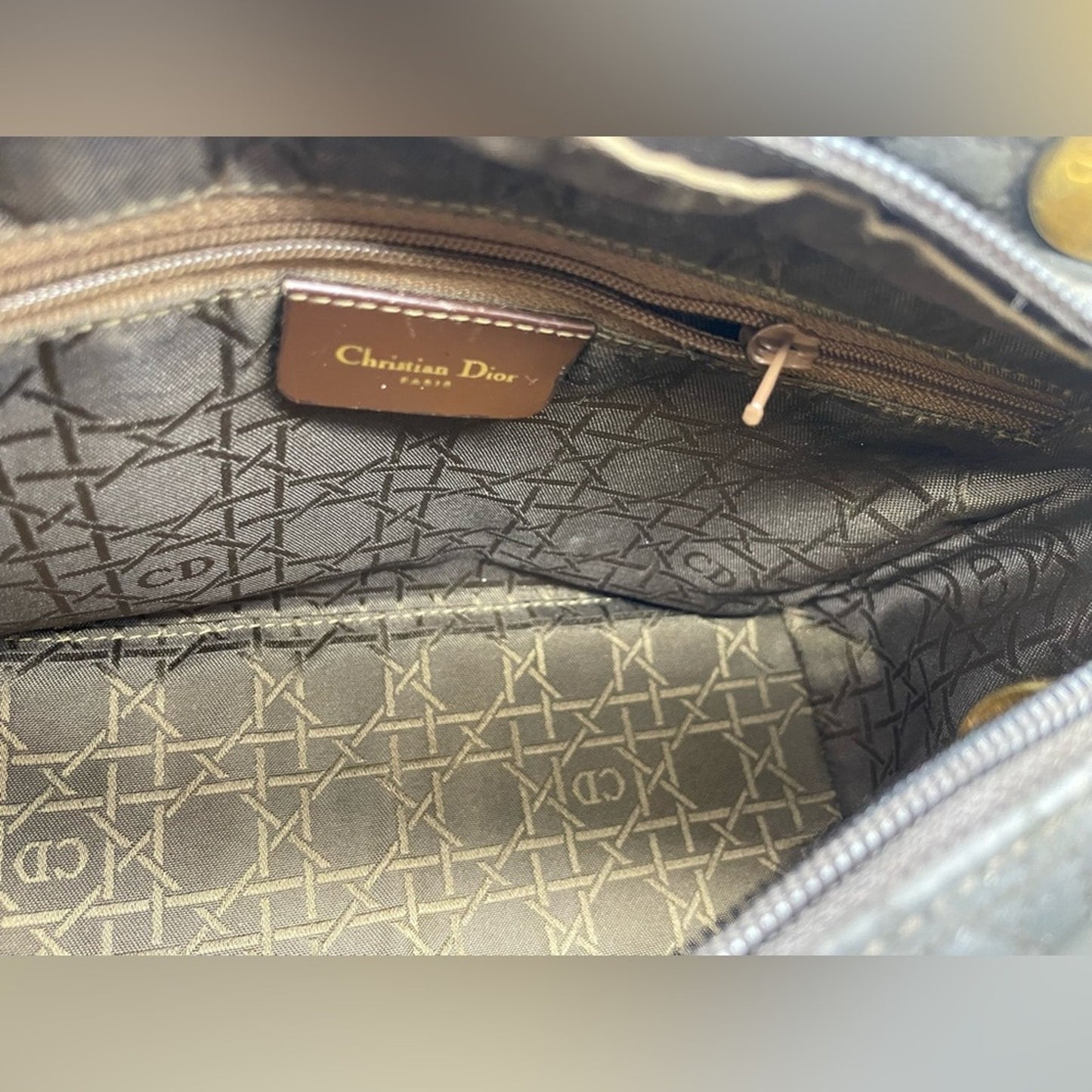 SOLD! Lady Dior Canage Handbag Bag