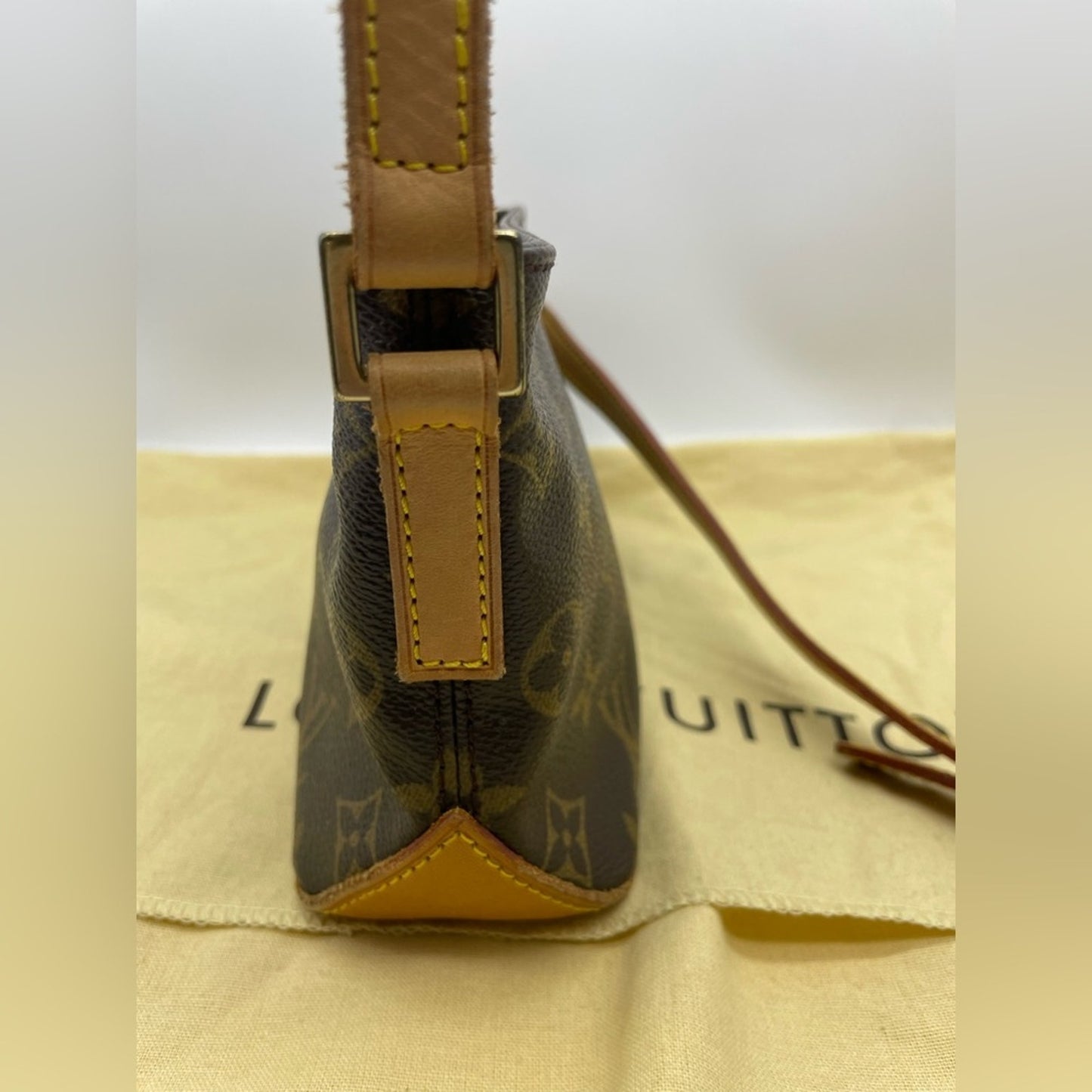 SOLD! Louis Vuitton Monogram Trotteur Crosbody Bag