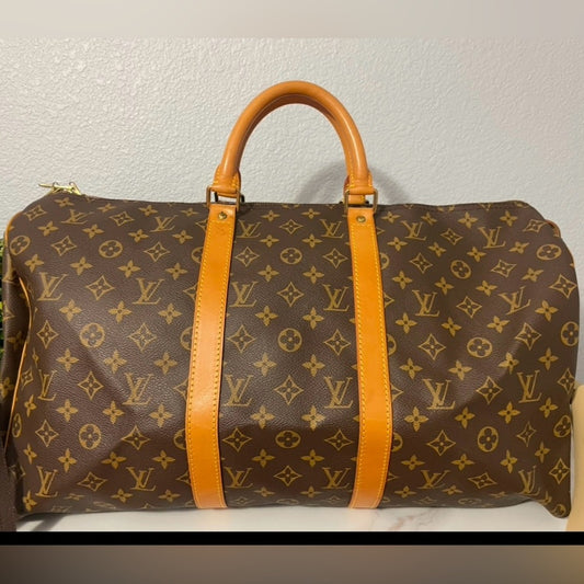 SOLD! Louis Vuitton Monogram Keepall Size 50