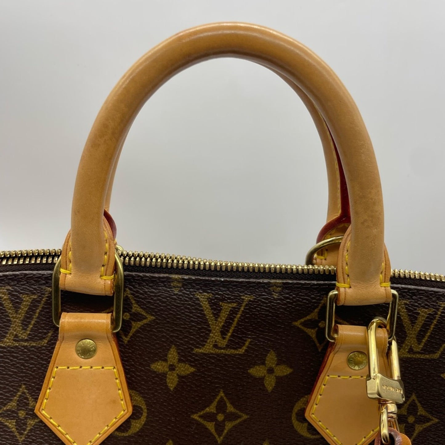 SOLD! Louis Vuitton Alma Monogram with LV Strap