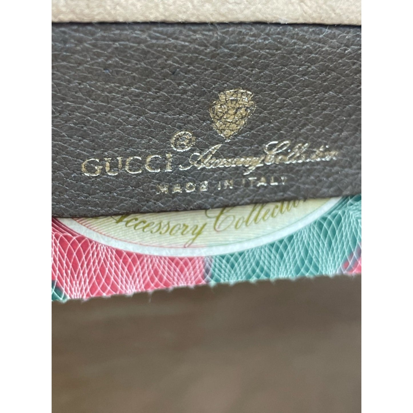 Gucci PVC Leather Sherryline Clutch/Pouch