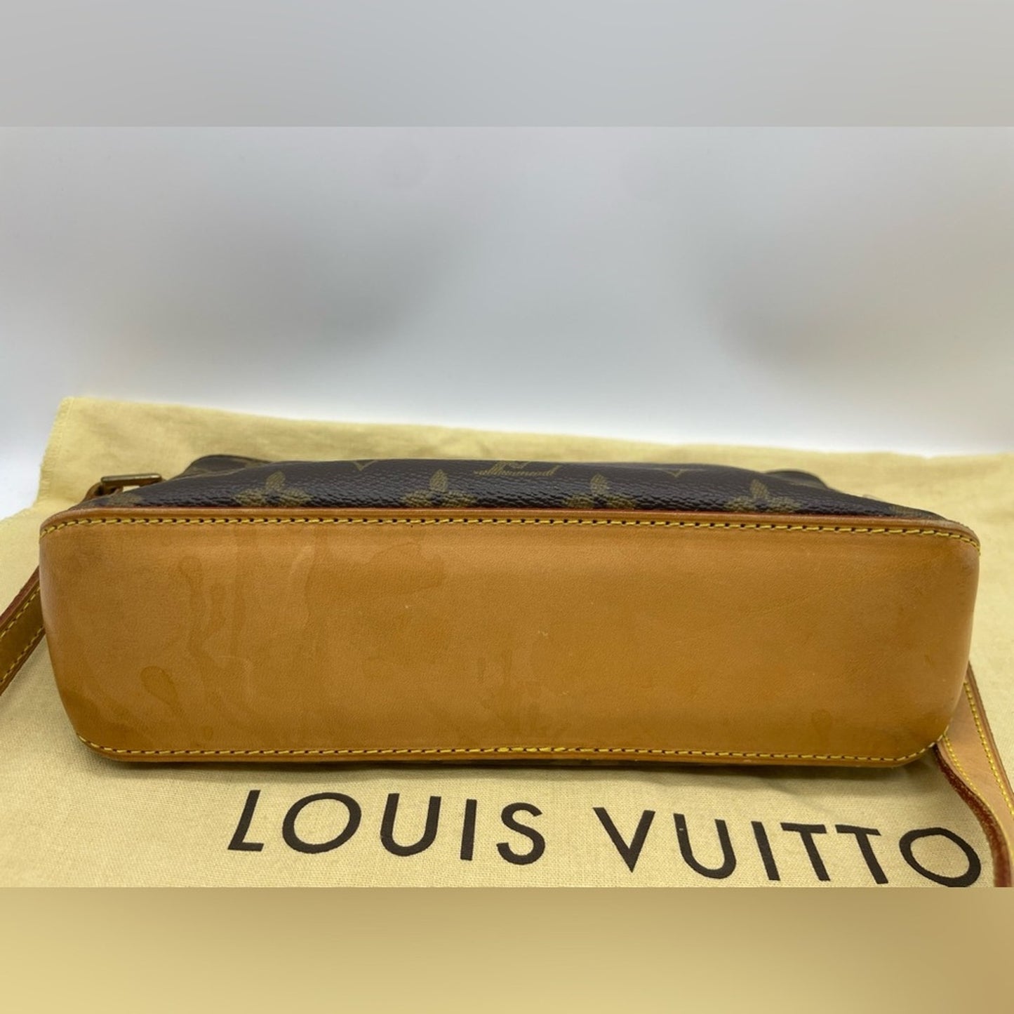 SOLD! Louis Vuitton Monogram Trotteur Crosbody Bag