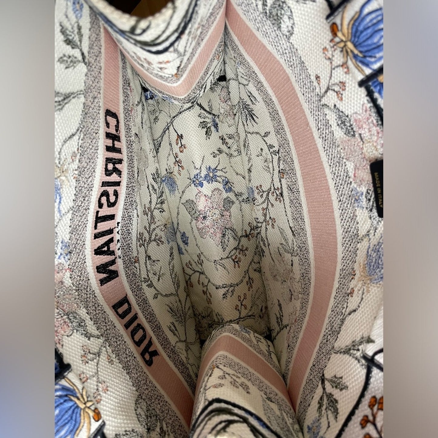 SOLD! Christian Dior Book Tote Bag