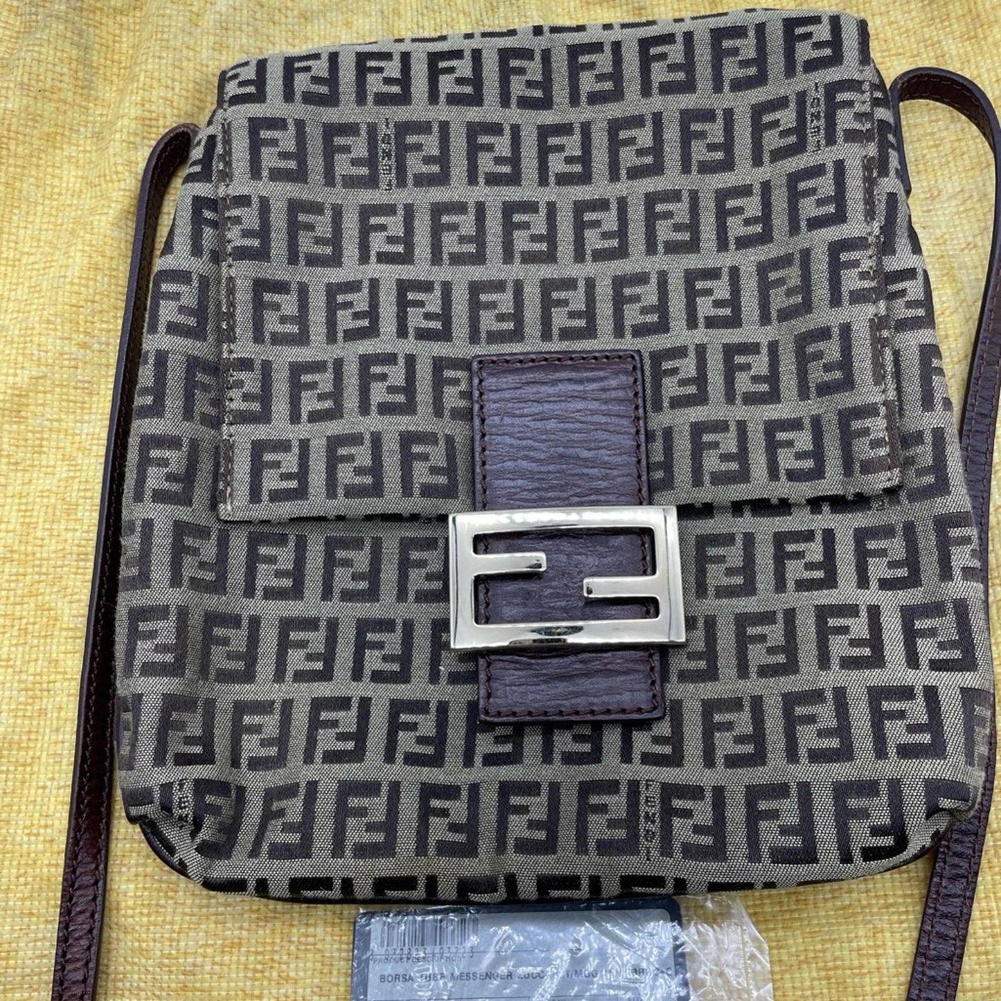 SOLD! Fendi Zucchino Crossbody Bag