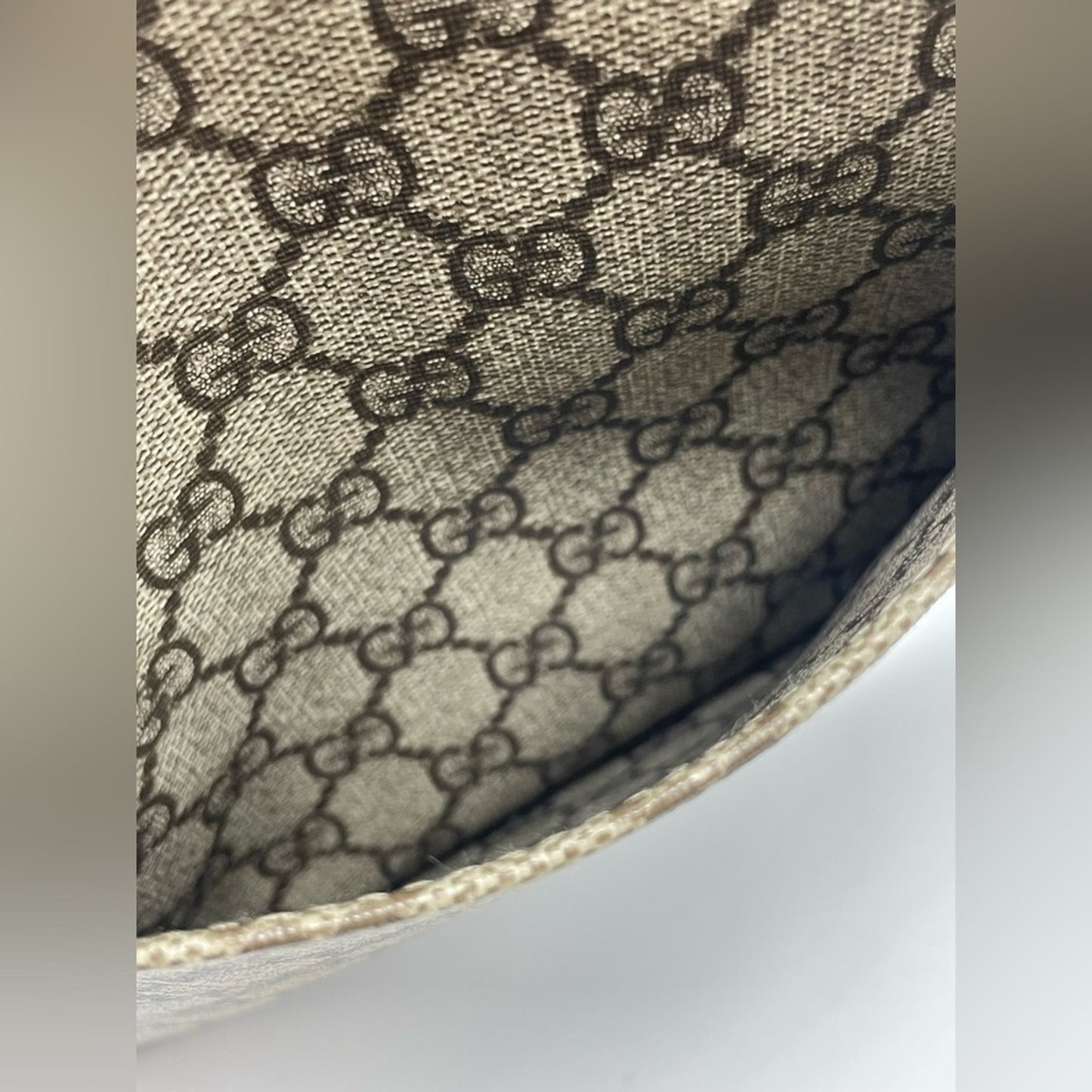 Gucci PVC Leather Sling/Crossbody Bag