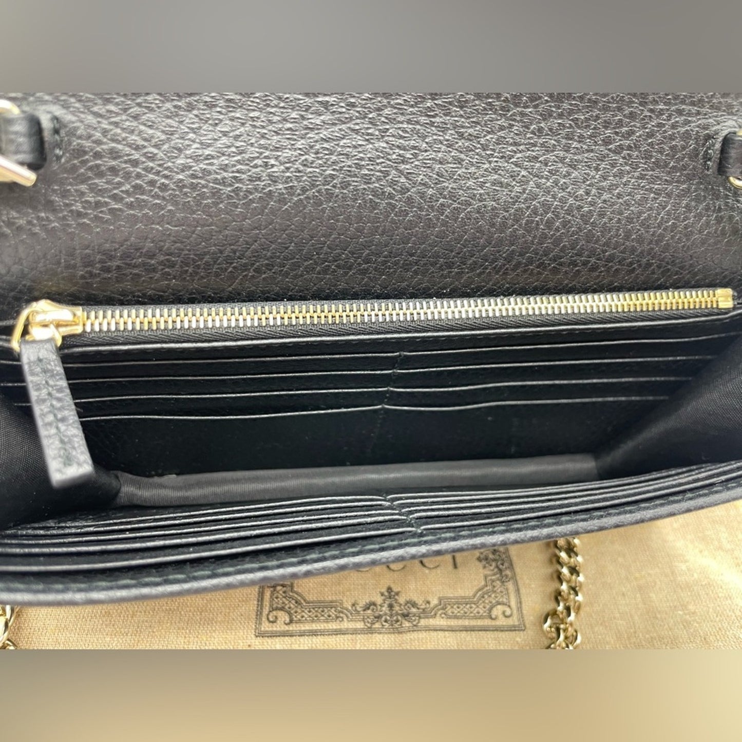 SOLD! Gucci Wallet on Chain Sling Bag