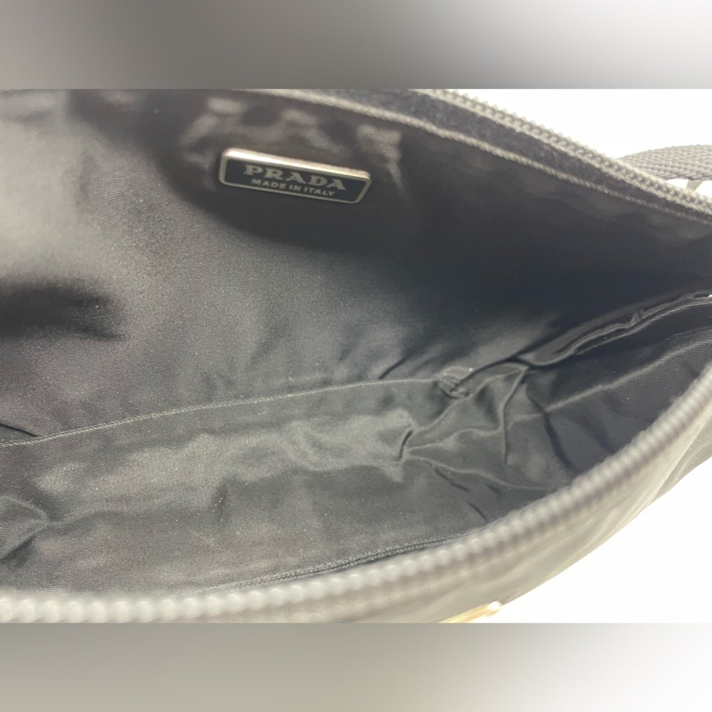 SOLD! Prada Nylon Pochette Shoulder Bag