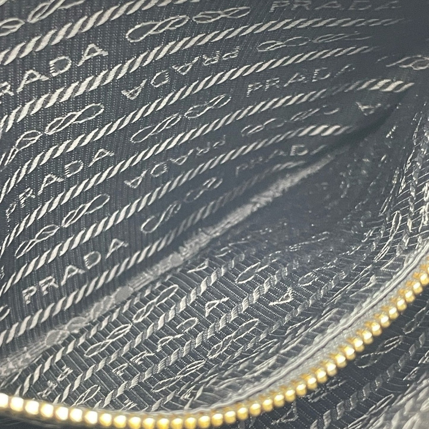 Prada Nylon Pochette Hand Bag