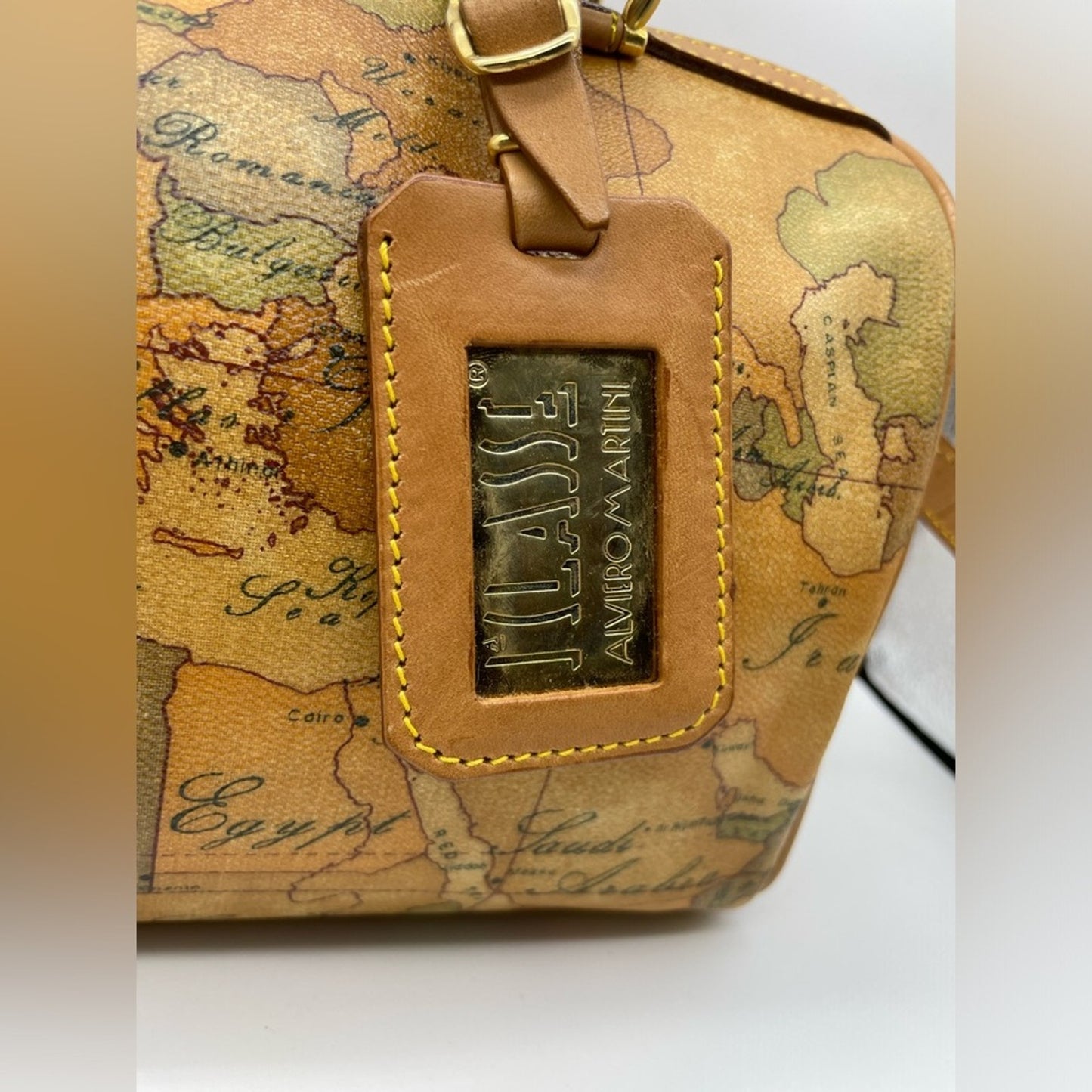 SOLD! Alviero Boston Bag two way bag