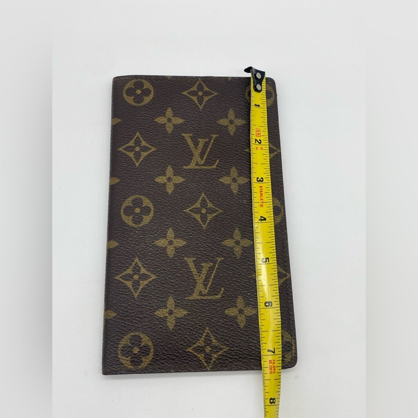 Louis Vuitton Monogram Checkbook Long Wallet