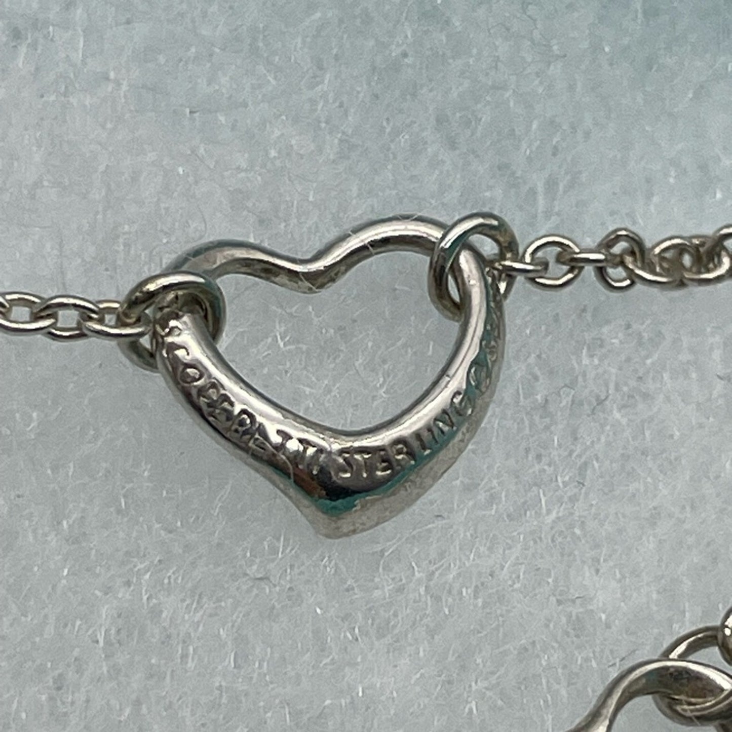 Tiffany and Co Open Heart Bracelet