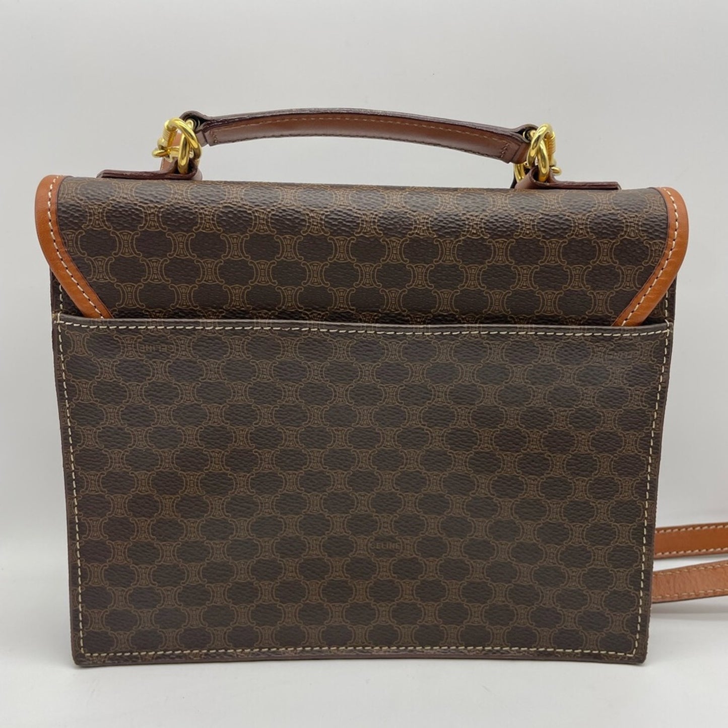 SOLD! Celine Macadam Two Way Bag