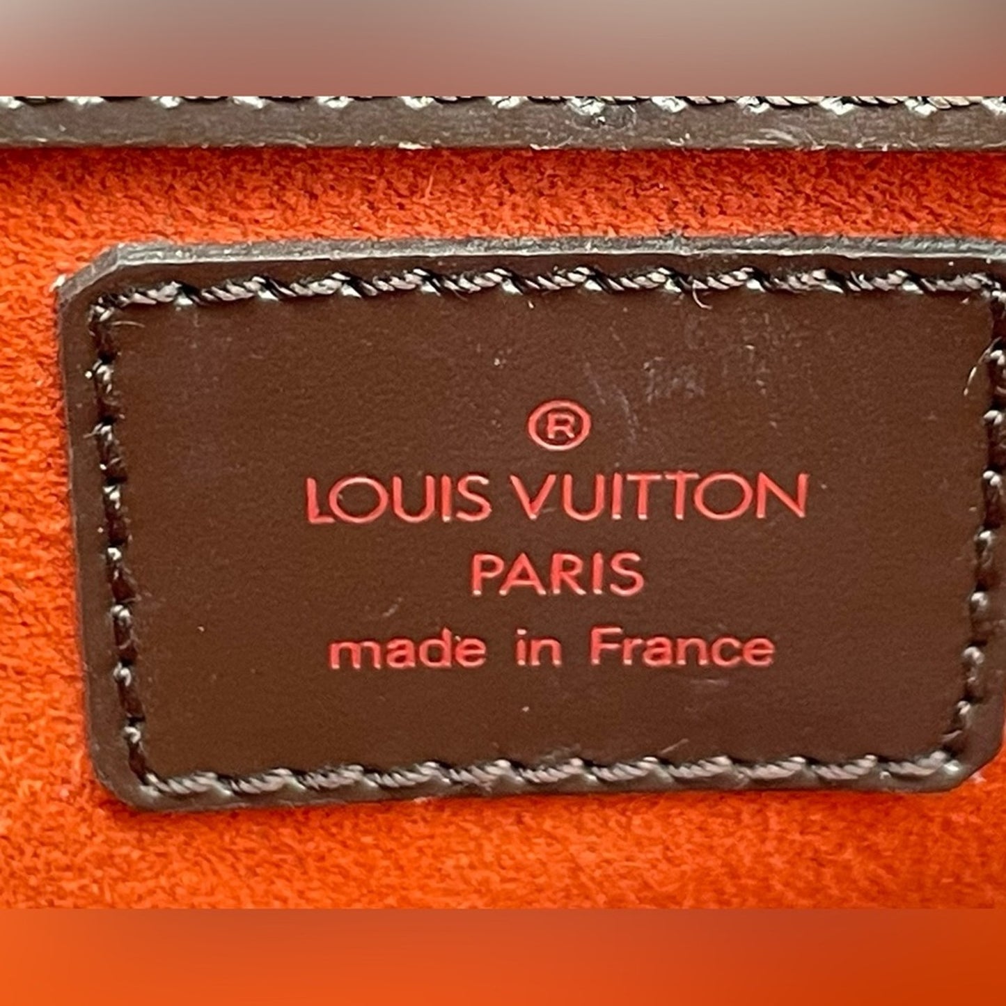 SOLD! Louis Vuitton Damier Saria Handbag