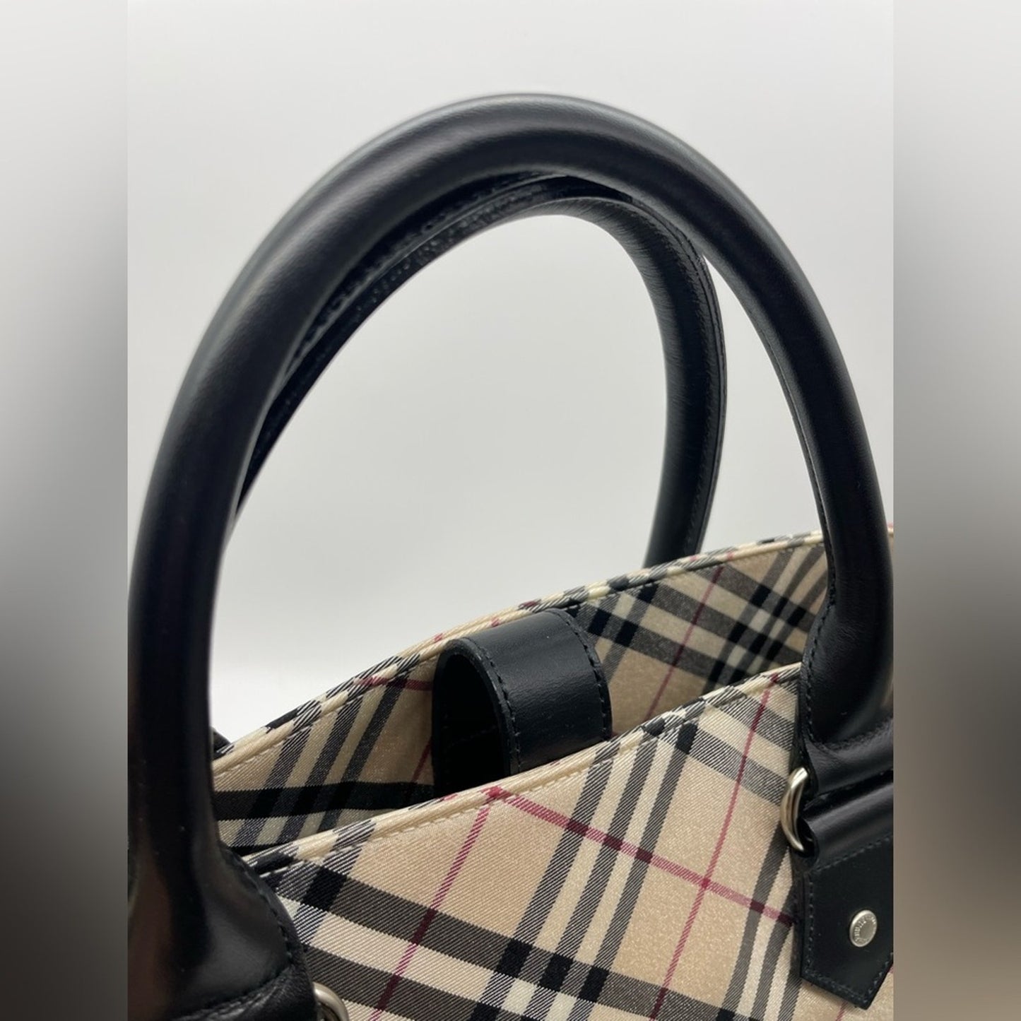SOLD! Burberry Nova Print Handbag