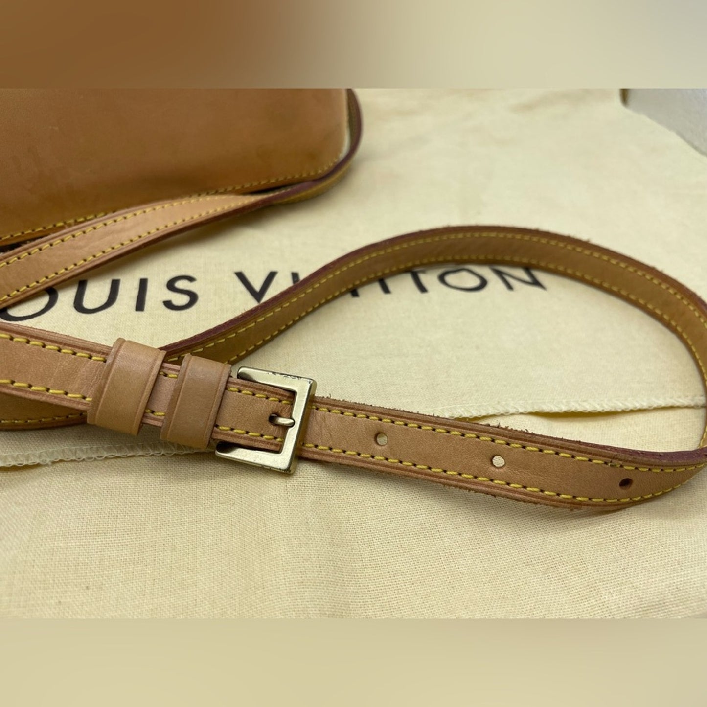 SOLD! Louis Vuitton Monogram Trotteur Crosbody Bag