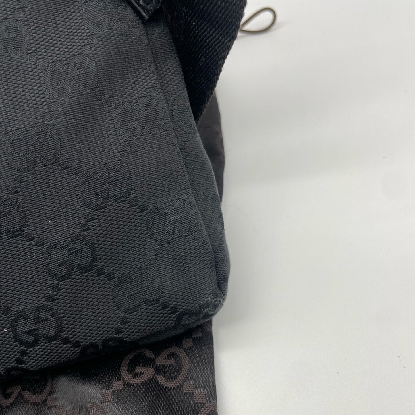 SOLD! Gucci Canvas Belt Bag
