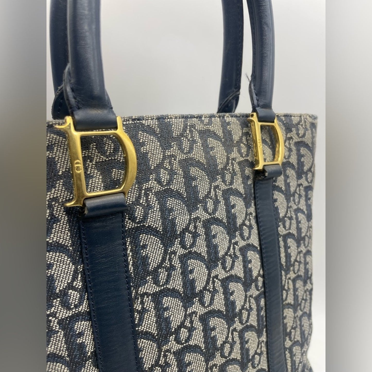SOLD! Christian Dior Oblique Top Handle Bag