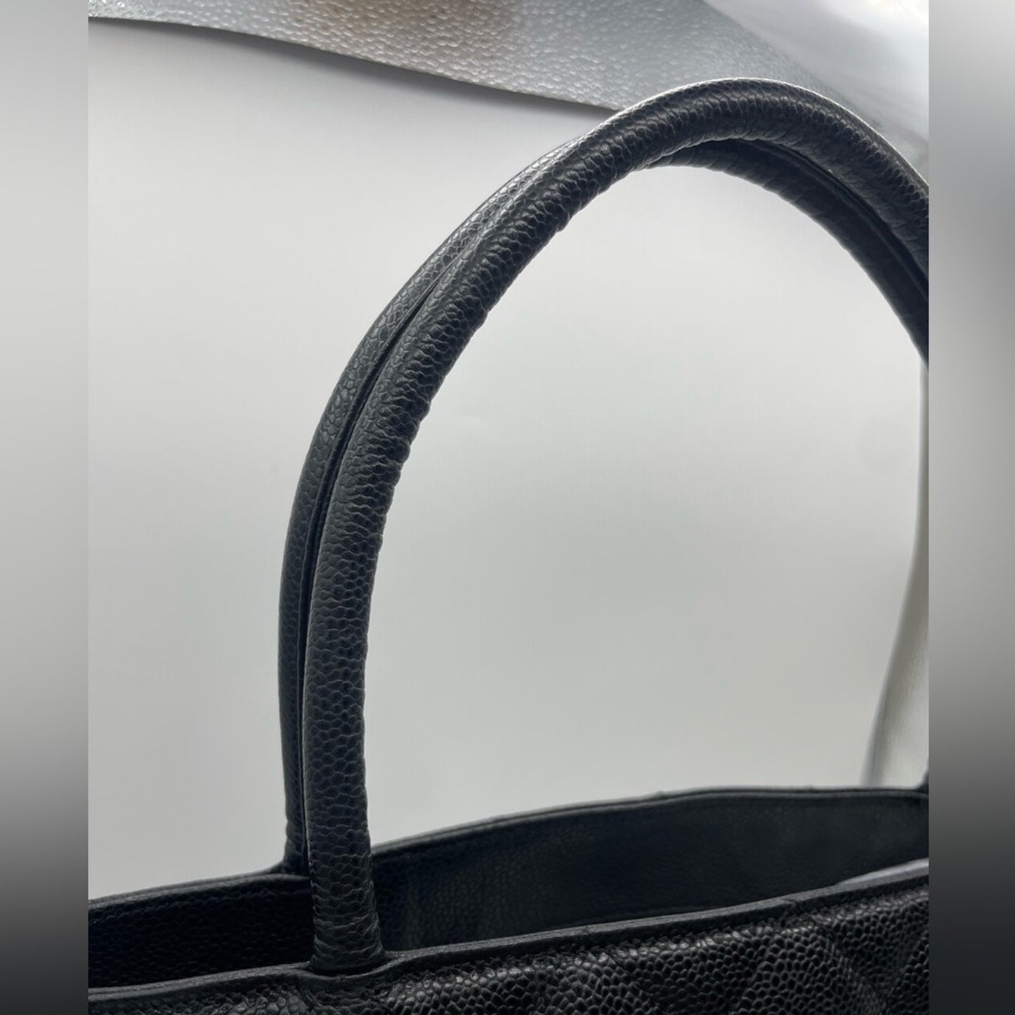SOLD! Chanel Medallion Caviar Tote Bag