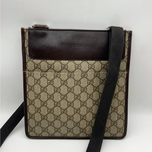 Gucci PVC Leather Sling/Crossbody Bag