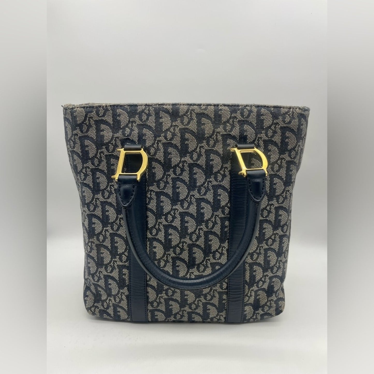 SOLD! Christian Dior Oblique Top Handle Bag