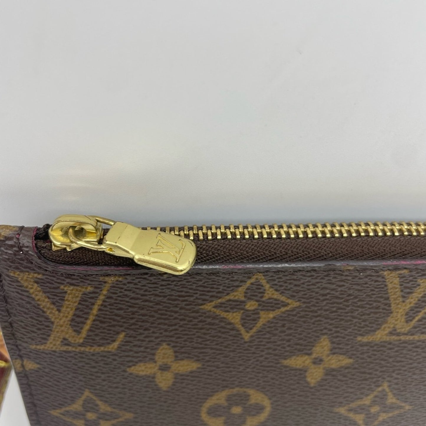 Louis Vuitton Monogram Wrislet Pouch/wallet