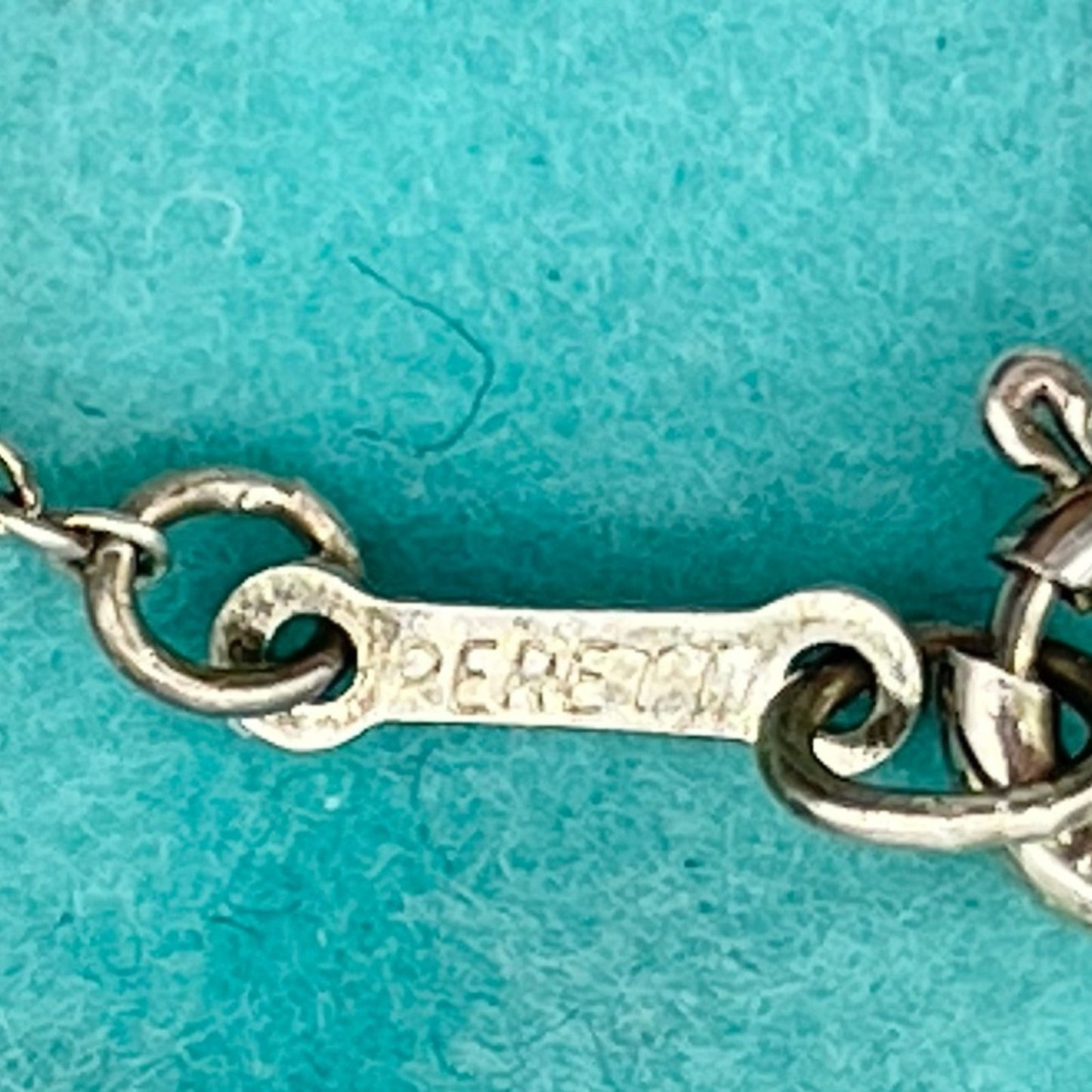 SOLD! Tiffany and Co Bean Silver 925 Necklace